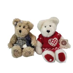 Vintage Boyds Bears Set Bashful Bear Hugs TF Wuzzies Original tags Collectibles